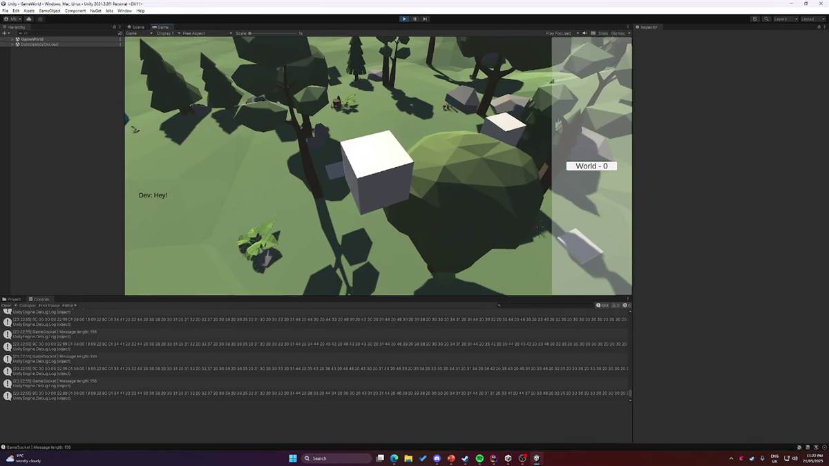 Designing a Scalable MMO: My Final Year Project